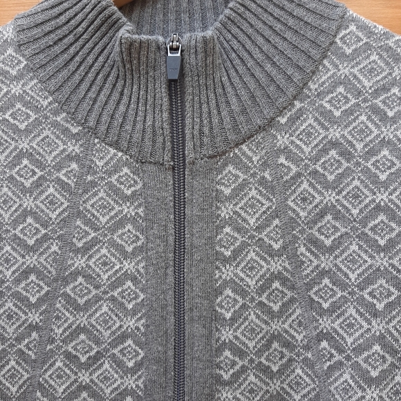 Cynthia Rowley Long Sleeve knit Tunic thumb hole Grey Sweater Tunic Small - Picture 2 of 7